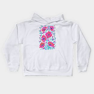 Poppy ornament Kids Hoodie